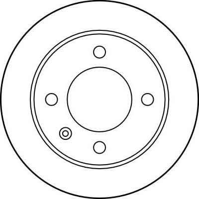 TRW DF1122 - Тормозной диск autosila-amz.com