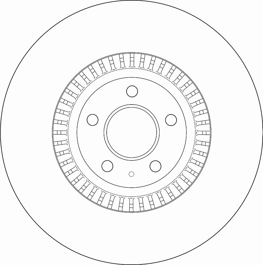 TRW DF8037SL - Тормозной диск autosila-amz.com