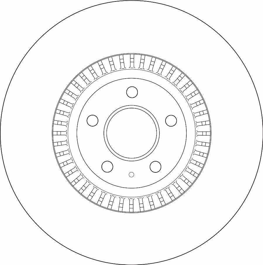 TRW DF8037SR - Тормозной диск autosila-amz.com