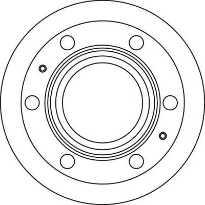 TRW DF2648S - Тормозной диск autosila-amz.com