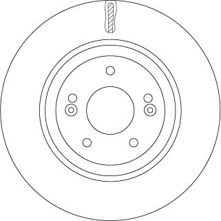 TRW DF7592 - Тормозной диск autosila-amz.com