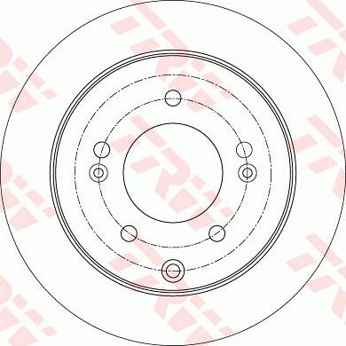 TRW DF7819 - Тормозной диск autosila-amz.com