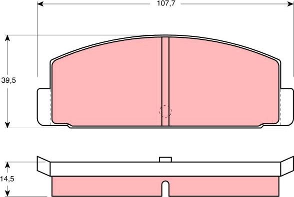 Nipparts 3615002 - Тормозные колодки, дисковые, комплект autosila-amz.com