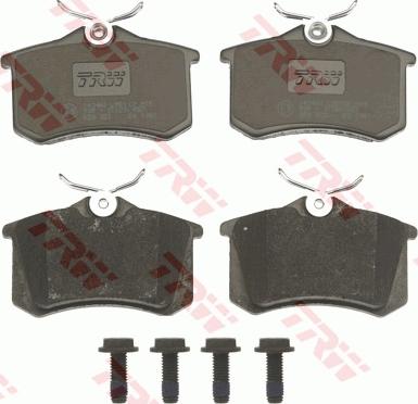 TRW GDB823 - Тормозные колодки, дисковые, комплект autosila-amz.com