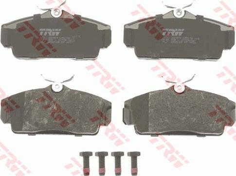TRW GDB3168 - Колодки тормозные дисковые /комплект 4 шт/ autosila-amz.com