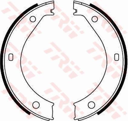 TRW GS8217 - Комплект тормозов, ручник, парковка autosila-amz.com