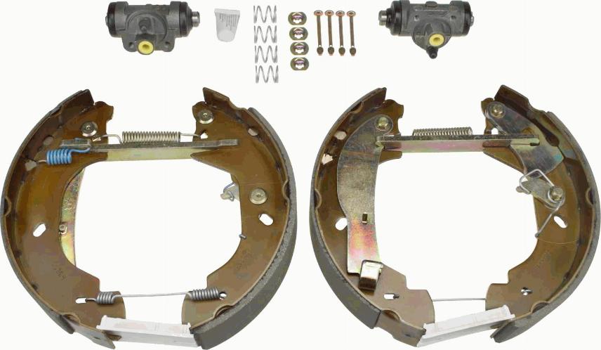 TRW GSK1664 - Комплект тормозных колодок, барабанные autosila-amz.com
