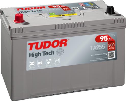 Tudor TA955 - Стартерная аккумуляторная батарея, АКБ autosila-amz.com