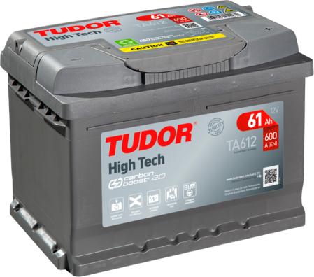 Tudor TA612 - Стартерная аккумуляторная батарея, АКБ autosila-amz.com