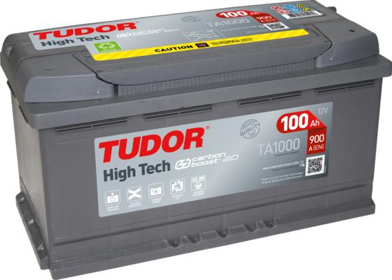 Tudor TA1000 - Стартерная аккумуляторная батарея, АКБ autosila-amz.com