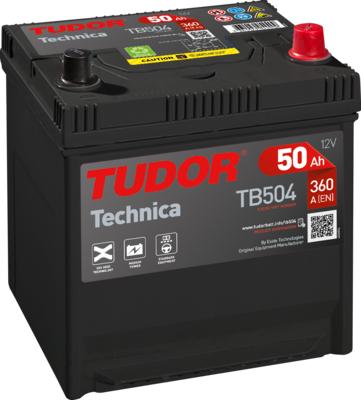 Tudor TB504 - Стартерная аккумуляторная батарея, АКБ autosila-amz.com