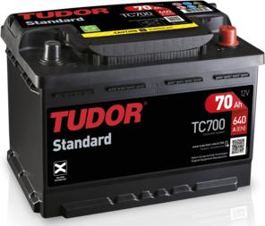 Tudor TC700 - Стартерная аккумуляторная батарея, АКБ autosila-amz.com