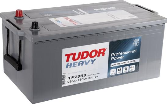 Tudor TE2253 - Стартерная аккумуляторная батарея, АКБ autosila-amz.com