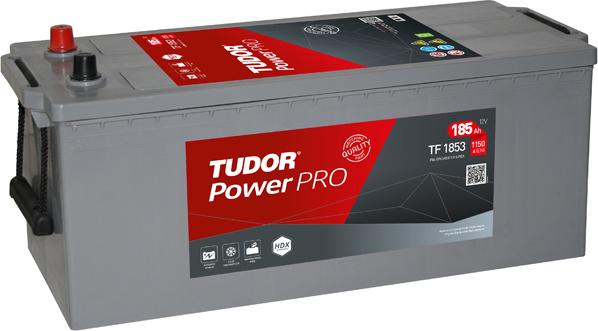 Tudor TF1853 - Стартерная аккумуляторная батарея, АКБ autosila-amz.com