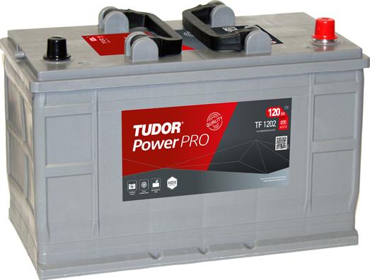 Tudor TF1202 - Стартерная аккумуляторная батарея, АКБ autosila-amz.com