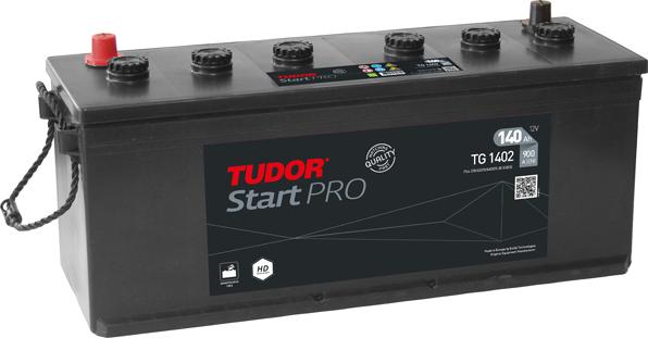 Tudor TG1402 - Стартерная аккумуляторная батарея, АКБ autosila-amz.com