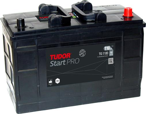 Tudor TG1100 - Стартерная аккумуляторная батарея, АКБ autosila-amz.com