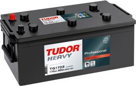 Tudor TG1703 - Стартерная аккумуляторная батарея, АКБ autosila-amz.com