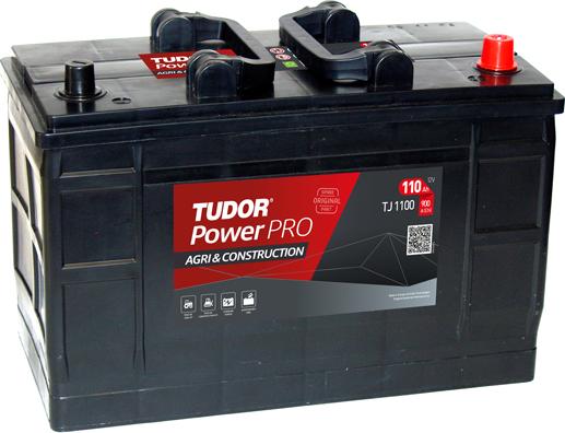 Tudor TJ1100 - Стартерная аккумуляторная батарея, АКБ autosila-amz.com