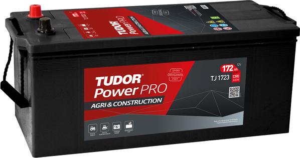 Tudor TJ1723 - Стартерная аккумуляторная батарея, АКБ autosila-amz.com