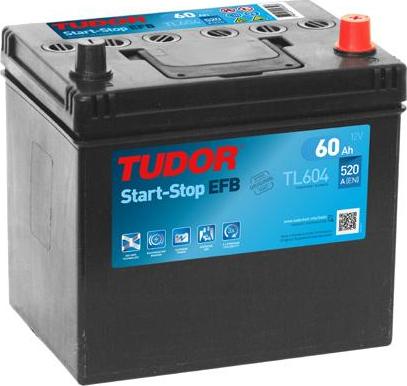 Tudor TL604 - Стартерная аккумуляторная батарея, АКБ autosila-amz.com