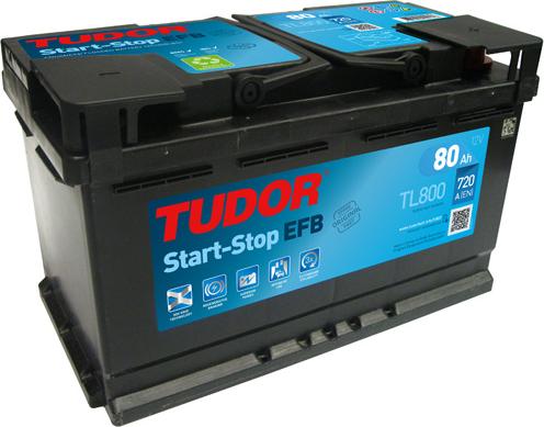 Tudor TL800 - Стартерная аккумуляторная батарея, АКБ autosila-amz.com