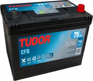 Tudor TL754 - Стартерная аккумуляторная батарея, АКБ autosila-amz.com