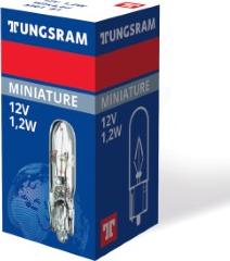 Tungsram 93108008 - TUNGSRAM лампа T4W 12V миниатюрная 1,2 W2x4,6d 5301 уп.B1 1/10/200 93108008/GE 42804 TUNGSRAM 931080 autosila-amz.com