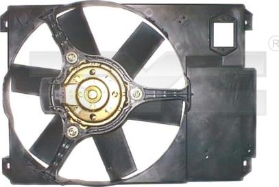 TYC 809-1018 - Вентилятор, охлаждение двигателя autosila-amz.com