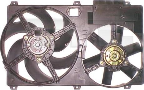 TYC 805-1010 - Вентилятор, охлаждение двигателя autosila-amz.com