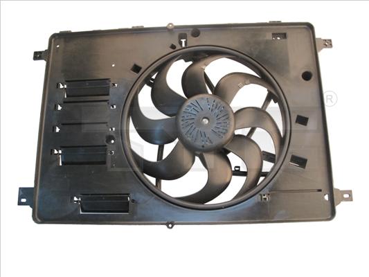 TYC 810-0044 - Вентилятор, охлаждение двигателя autosila-amz.com