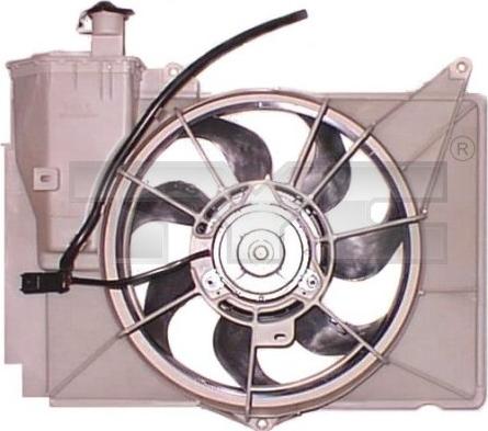 TYC 836-1006 - Вентилятор, охлаждение двигателя autosila-amz.com