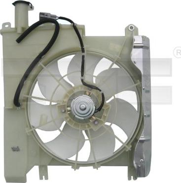 TYC 836-1001 - Вентилятор, охлаждение двигателя autosila-amz.com