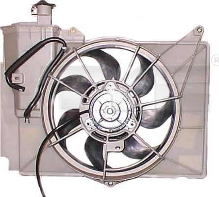 TYC 836-1007 - Вентилятор, охлаждение двигателя autosila-amz.com