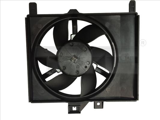 TYC 833-0001 - Вентилятор, охлаждение двигателя autosila-amz.com