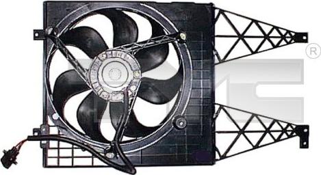 TYC 837-1003 - Вентилятор, охлаждение двигателя autosila-amz.com