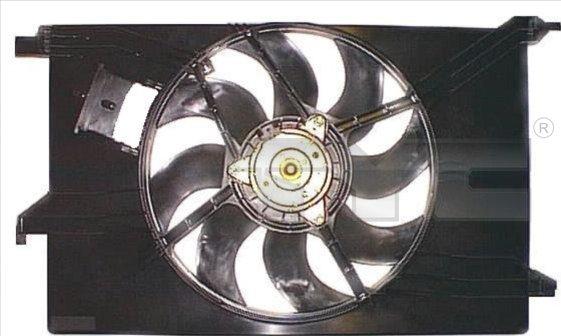 TYC 825-1024 - Вентилятор, охлаждение двигателя autosila-amz.com