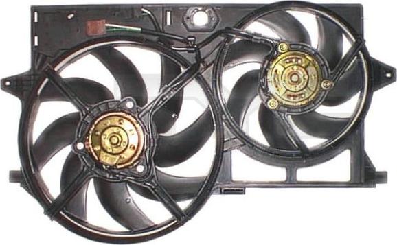 TYC 826-1009 - Вентилятор, охлаждение двигателя autosila-amz.com