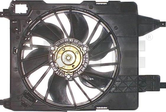 TYC 828-0004 - Вентилятор, охлаждение двигателя autosila-amz.com