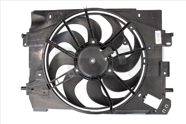 TYC 828-0017 - Вентилятор, охлаждение двигателя autosila-amz.com