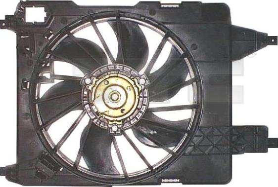 TYC 828-1004 - Вентилятор, охлаждение двигателя autosila-amz.com