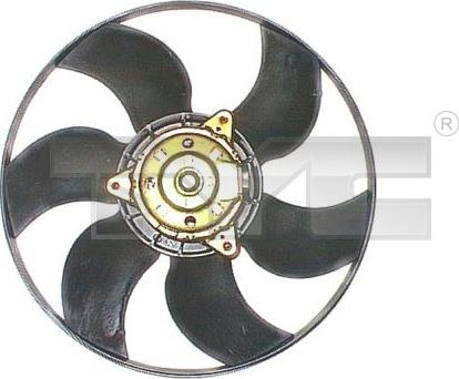 TYC 828-1005 - Вентилятор, охлаждение двигателя autosila-amz.com
