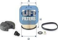 UFI 44.011.00 - Карбамидный фильтр autosila-amz.com