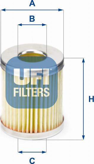 UFI 46.008.00 - Топливный фильтр autosila-amz.com