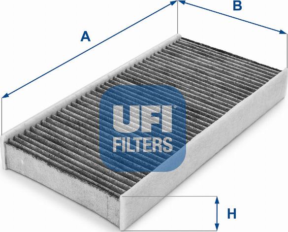 UFI 54.142.00 - Фильтр воздуха в салоне autosila-amz.com