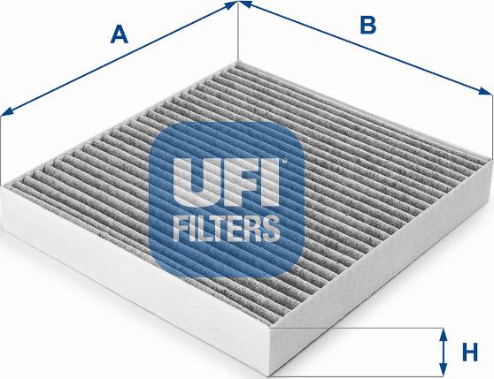 UFI 54.150.00 - Фильтр воздуха в салоне autosila-amz.com
