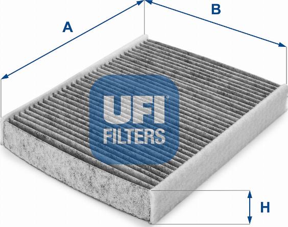 UFI 54.115.00 - Фильтр воздуха в салоне autosila-amz.com