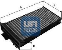 UFI 54.125.00 - Фильтр воздуха в салоне autosila-amz.com