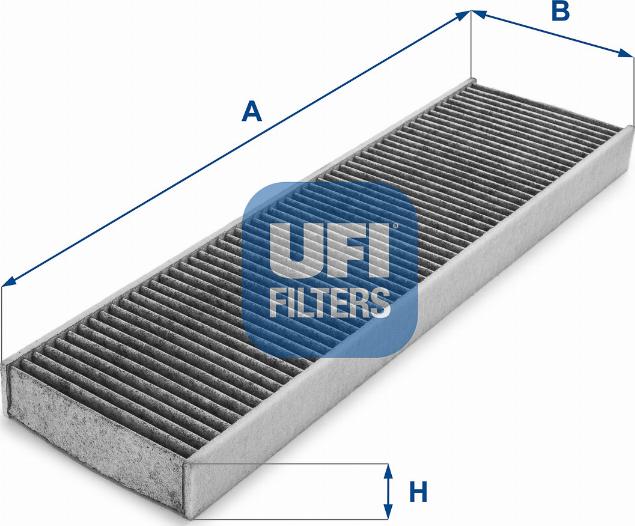 UFI 54.175.00 - Фильтр воздуха в салоне autosila-amz.com