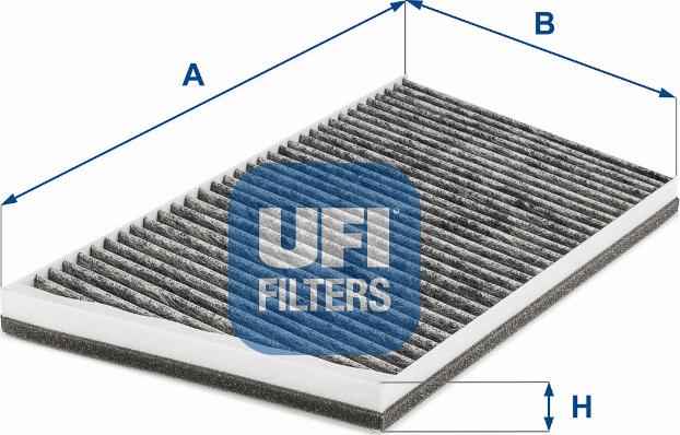 UFI 54.246.00 - Фильтр воздуха в салоне autosila-amz.com